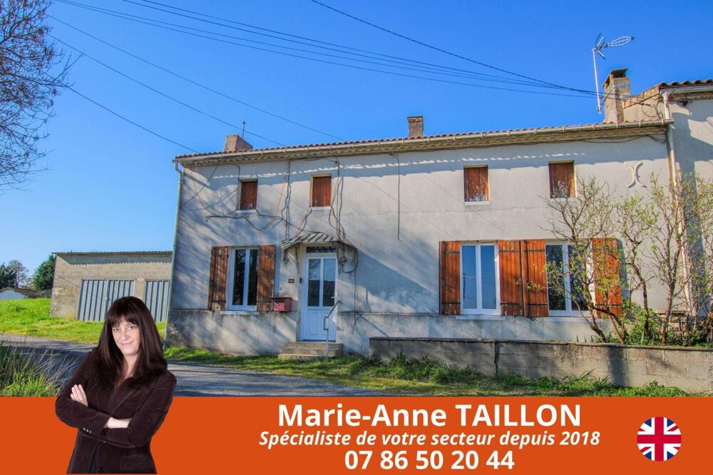 Maison à réinventer avec trois garages sur un terrain de 6 498 m2