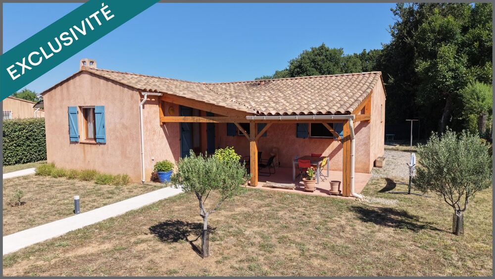 Vente Maison Villa de 81m² sur 1115m² de terrain clos avec grand garage Regusse