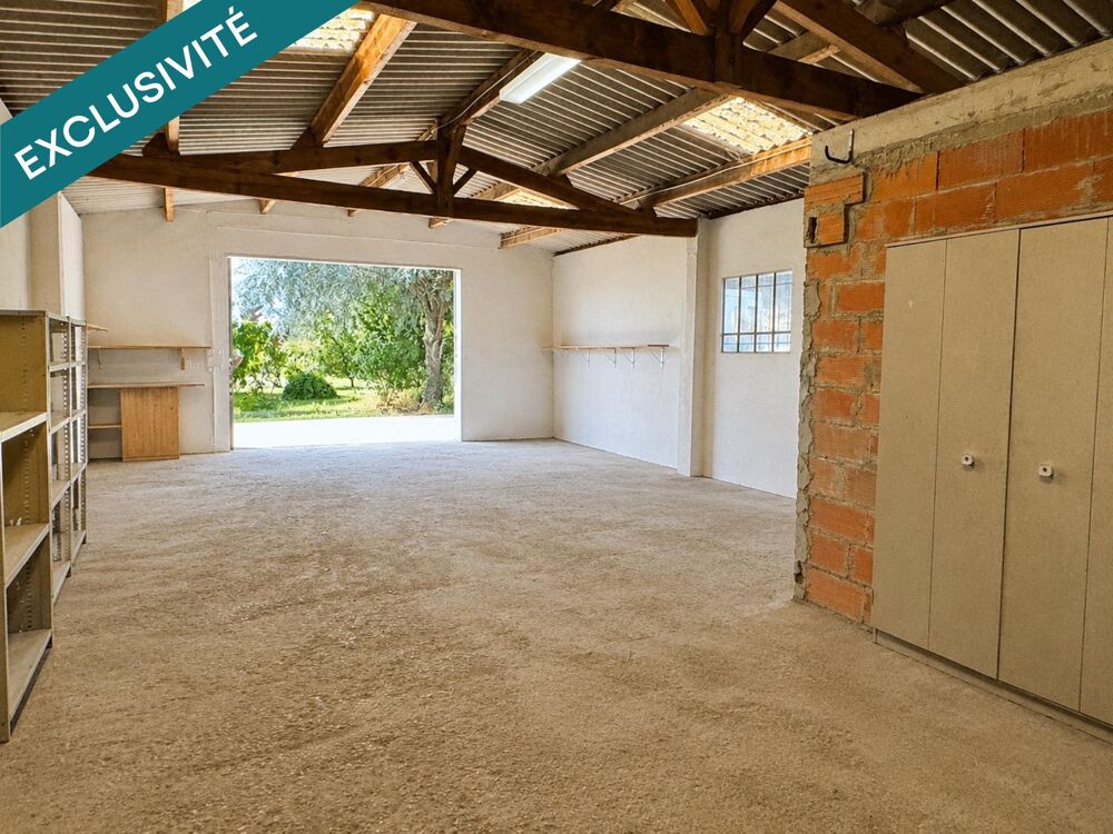 Hangar / garage de stockage sur parcelle denviron 550 m²