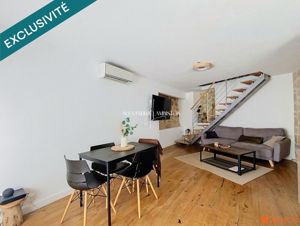Maison de village - 3 pièces - 47m² et 75m² surface plancher
