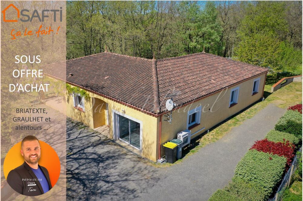 Vente Maison Villa traditionelle 150m2 - 5500m2 - GRAULHET Graulhet