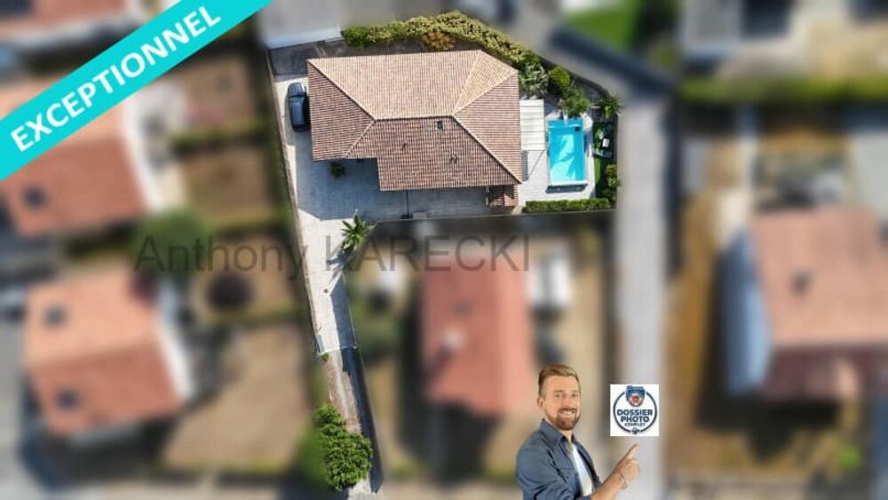 Maison récente 2017, piscine, 4 ch, 3 SDB