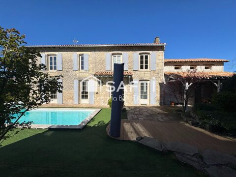   MAGNIFIQUE MAISON EN PIERRE 4 CHAMBRES A ECHIRE ! Maison - 6 pi�ce(s) - 133 m�