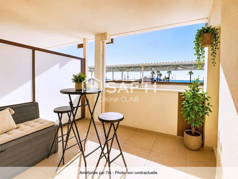 Vente Appartement T2 face à la mer, un bien rare à Port-la-Nouvelle ! Port-la-nouvelle