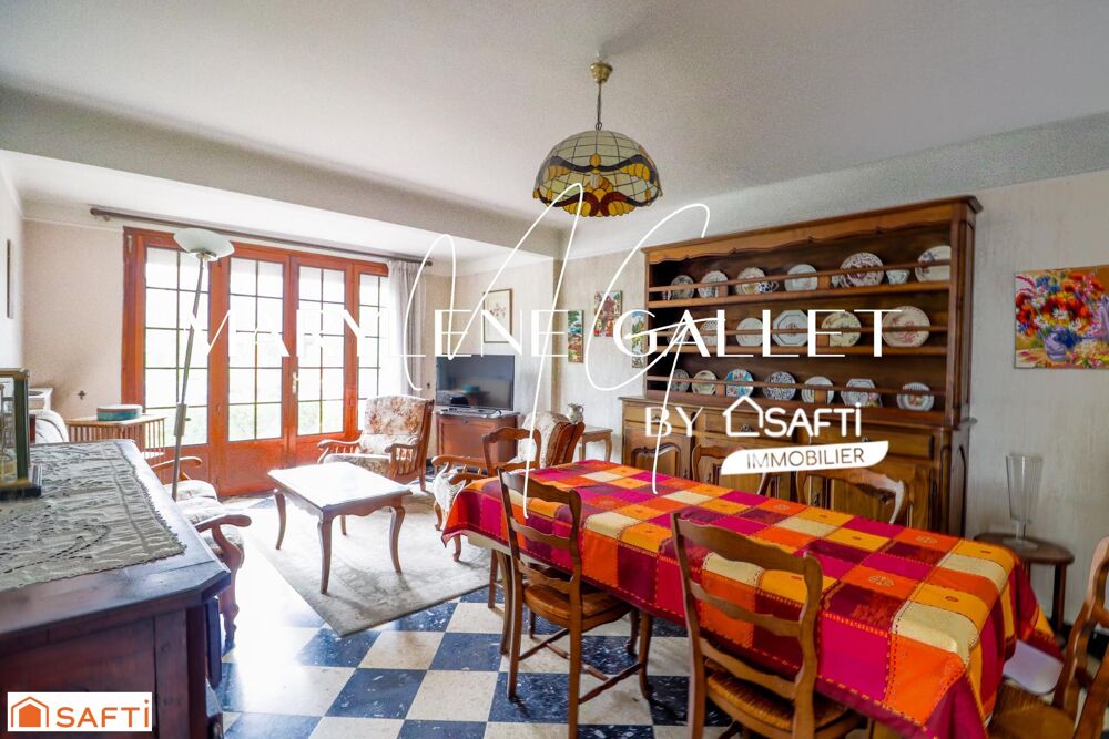 Maison familiale élevée sur sous-sol total !