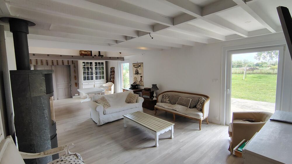 Vente Maison EXCLUSIVITE SAFTI ! Ferme equestre sur plus de 7500 m², 6 boxes, granges, pature, habitation rénovée 134 m²... Saint-venant