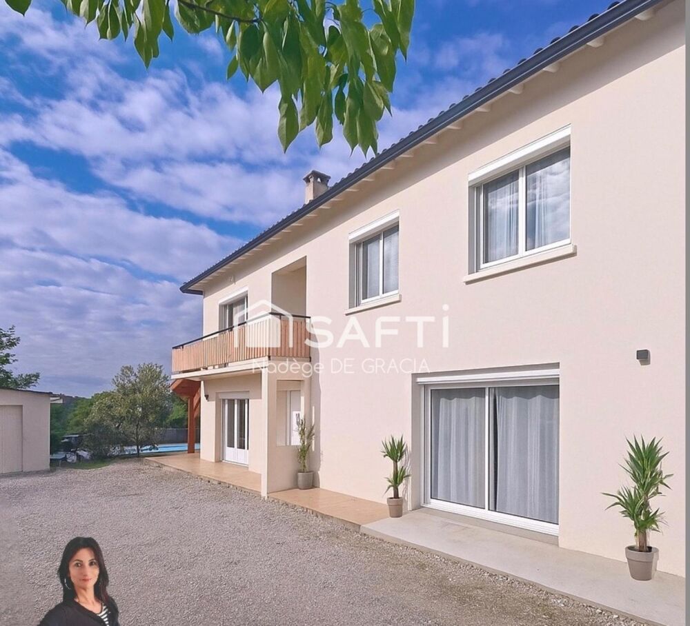 Superbe maison T6 tout confort de 211 m2 au calme entièrement rénovée sous garantie 10 ans