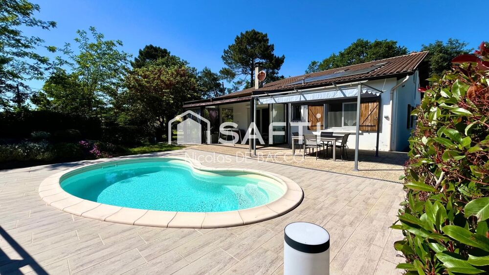 Belle maison a la campagne de 216 m2, avec sa piscine sur un terrain de 12 080 m2.