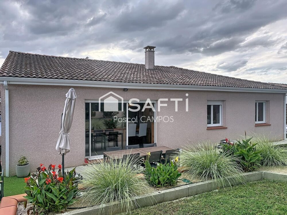 Vente Maison maison t5 plein pied de 112m² sur une parcelle de 609m² Calmont
