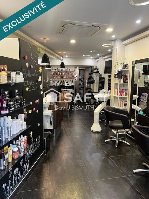   SALON DE COIFFURE A VENDRE DE 55 M2 Situ  COURBEVOIE AVENUE MARCEAU LOYER 800/MOIS 