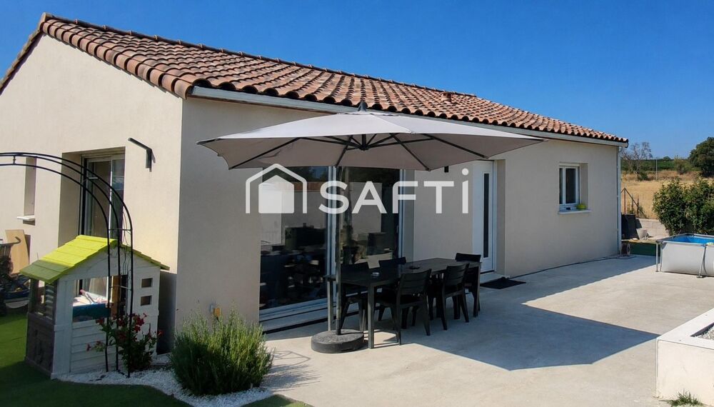 Vente Maison Maison récente, plain-pied, 3ch., 90m2, parcelle 440m2 Cazouls-les-beziers