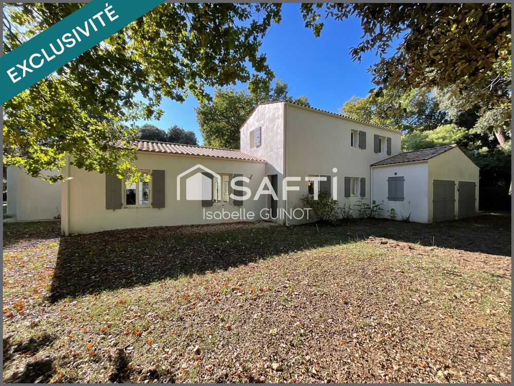 Vente Maison Côte sud-ouest Oléron, villa 5 chambres Dolus-d'oleron