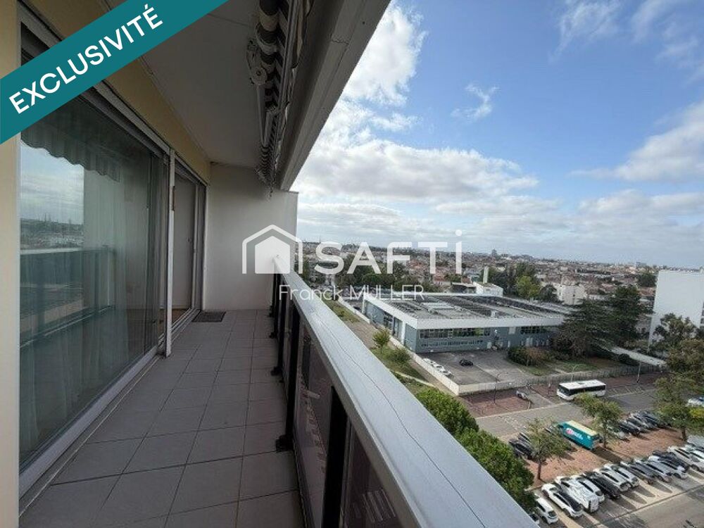 Vente Appartement T3  vue dégagée Bordeaux