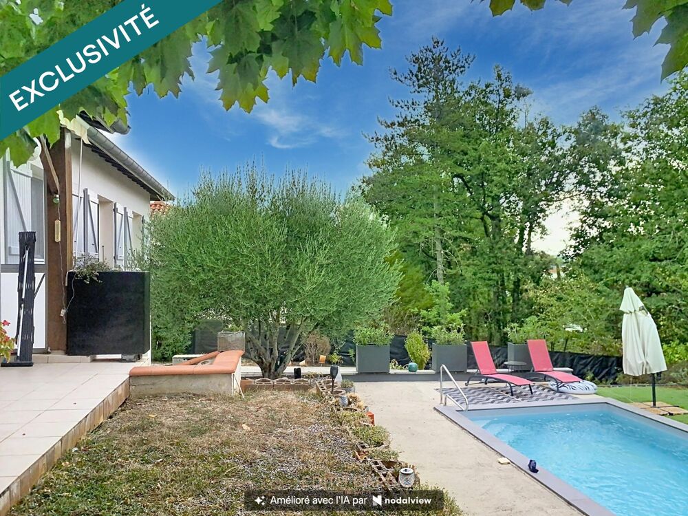 Vente Maison Une maison généreuse avec confort de plain-pied, la piscine en plus Pavie