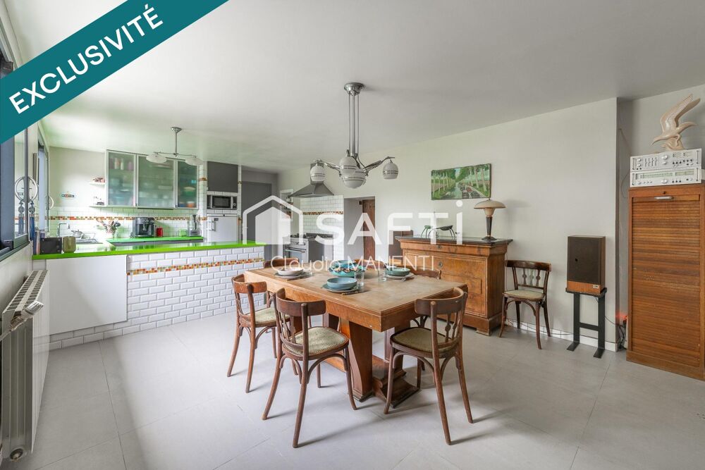 Coup de coeur à Jablines : 174 m², salon cathédrale, appartement indépendant et jardin clos