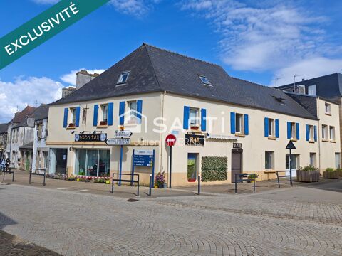 Immeuble mixte avec local commercial et ses deux duplex 375000 29620 Lanmeur