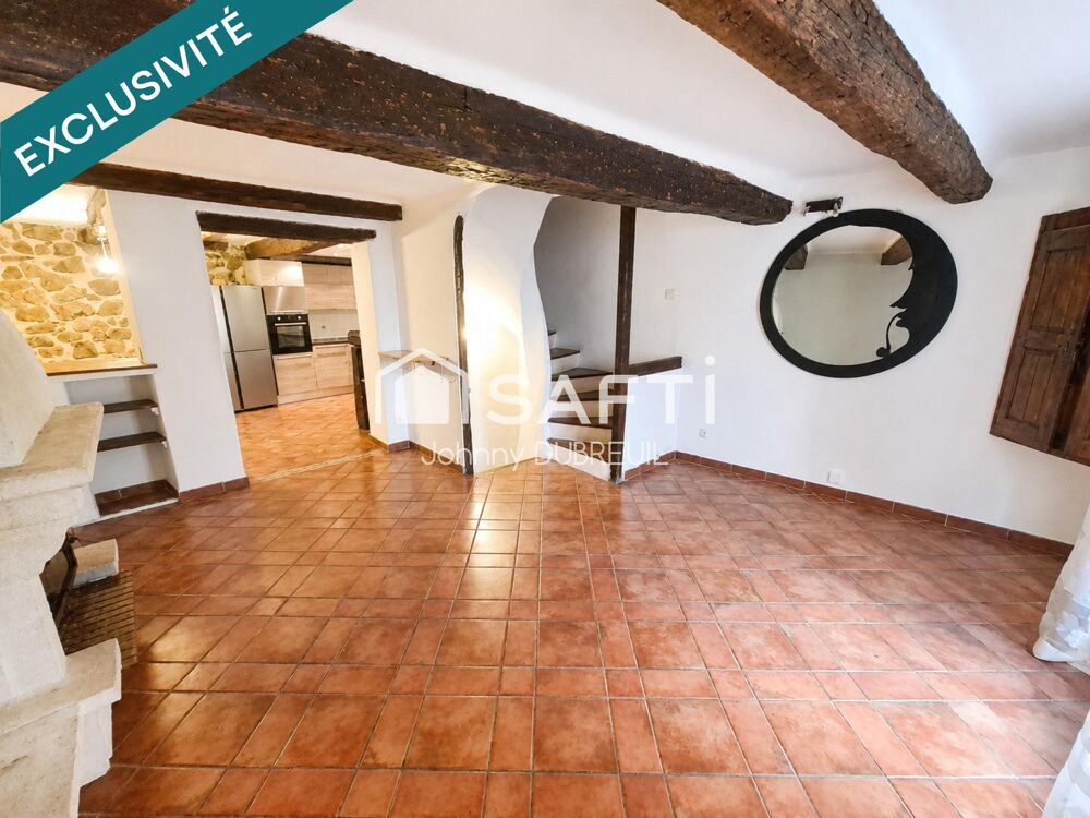 PIGNANS  Belle maison de village de 164 m², tout le charme de la pierre avec cave et spacieuse suite parentale