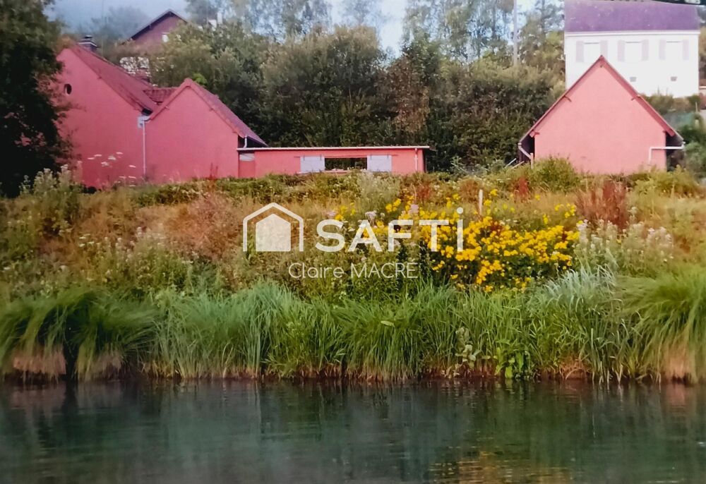 Maison vue sur l'étang d'incheville