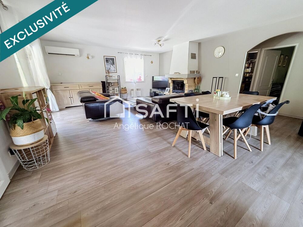 Vente Maison Magnifique Villa de plain pied 4 chambres avec piscine au calme à St Nazaire de Ladarez Saint-nazaire-de-ladarez