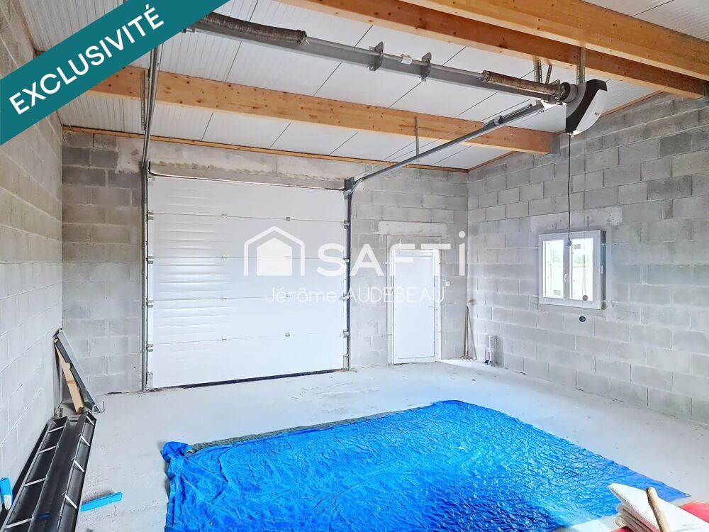 Vente Parking/Garage Beau terrain à bâtir avec grand garage déjà édifié Erquy