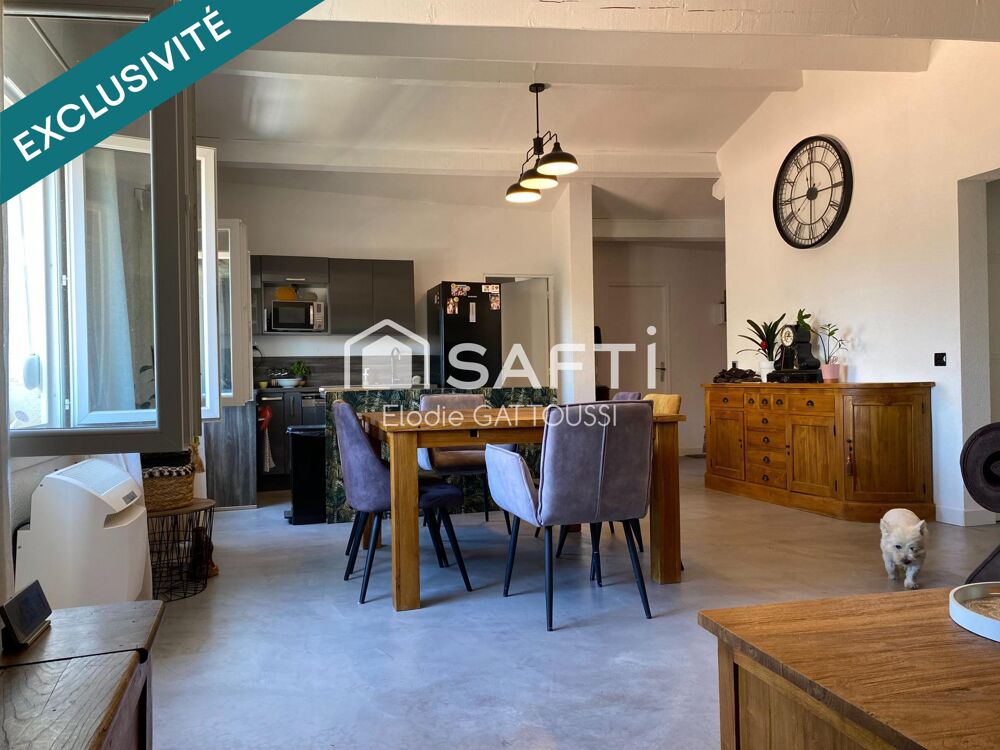 126 m² au sol  85 m² Carrez  3 chambres  DPE B