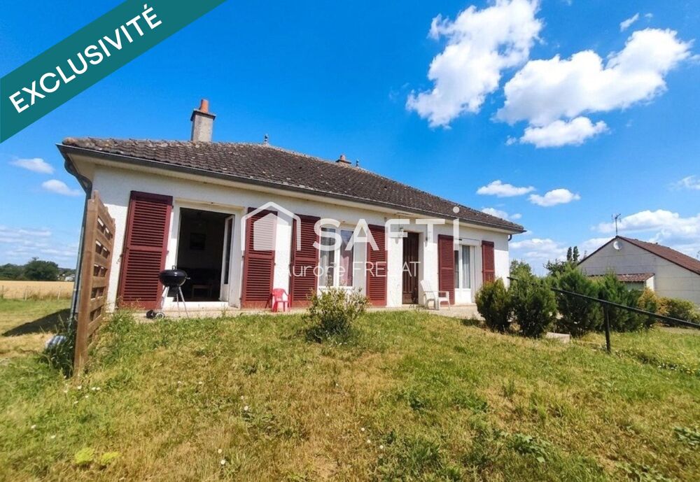 Vente Maison Pavillon sur sous sol avec vie de plain pied Antogny-le-tillac