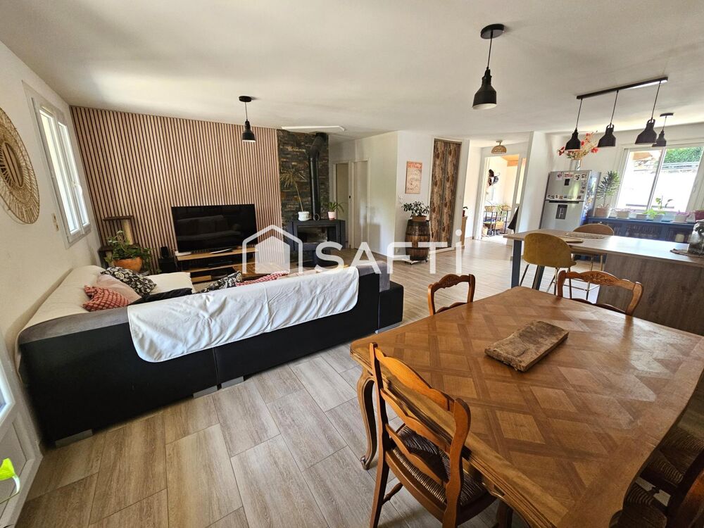 Vente Maison Plain pied 105 m² + garage 26 m² Mensignac