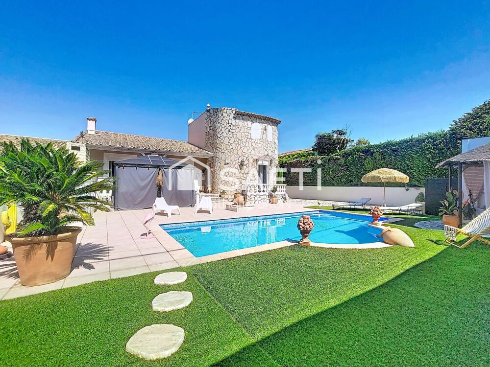 Vente Maison Villa de 154 m² + dépendance sur 587 m² de terrain Beziers