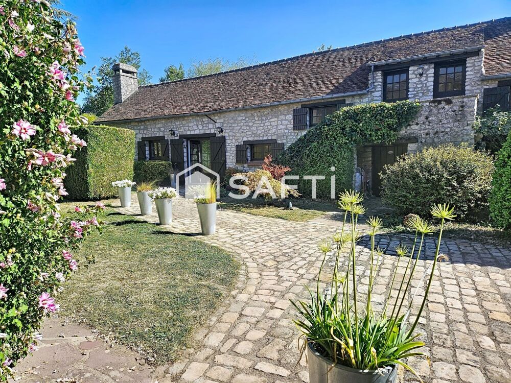 Vente Maison PROPRIÉTÉ DE CARACTÈRE – DEUX LONGÈRES, DEUX GÎTES, PISCINE ET CALME ABSOLU Souppes-sur-loing