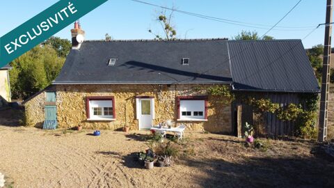   Maison avec grande dépendance en pierres sur 4 hectares - 72430 Chantenay- Villedieu Maison - 3 pièce(s) - 60 m²