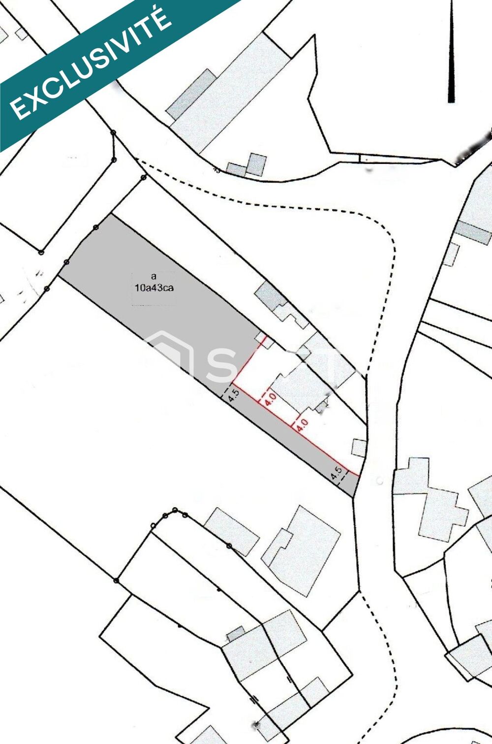 Vente Terrain Terrain à bâtir - 1016m² - Entièrement viabilisé Ecuisses