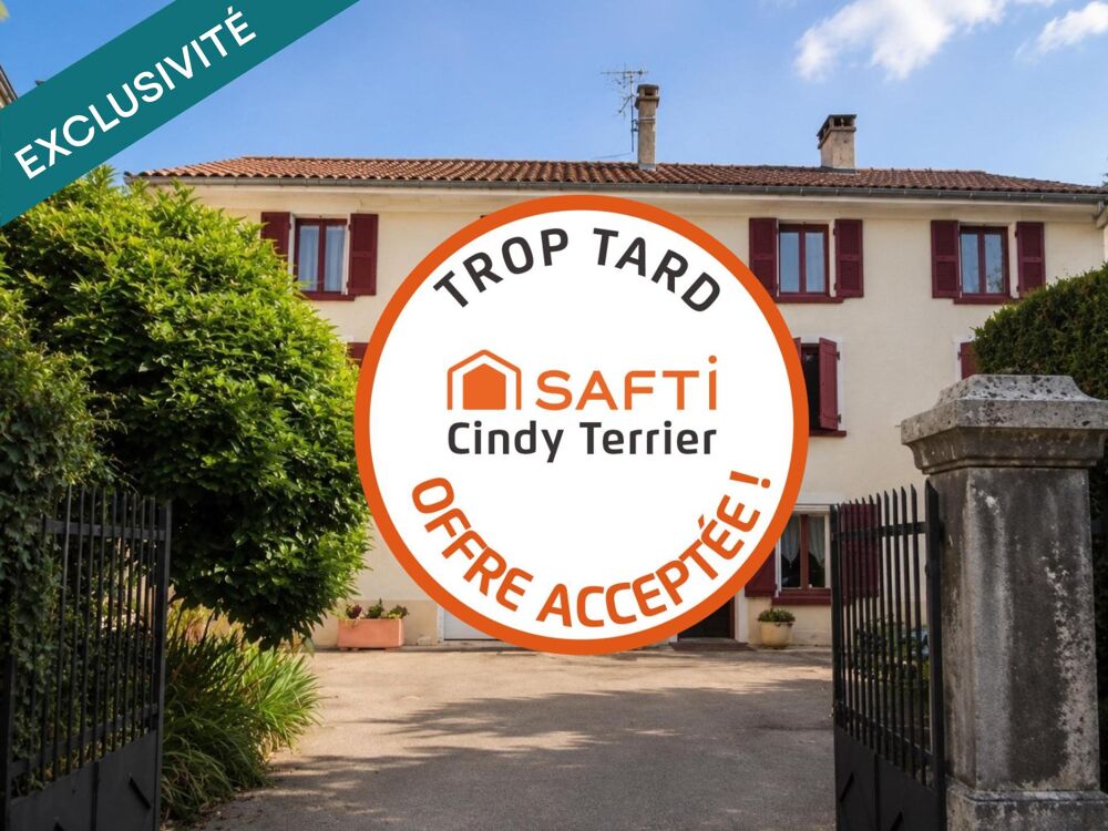 APPRIEU  Grande bâtisse de 328 m² avec fort potentiel