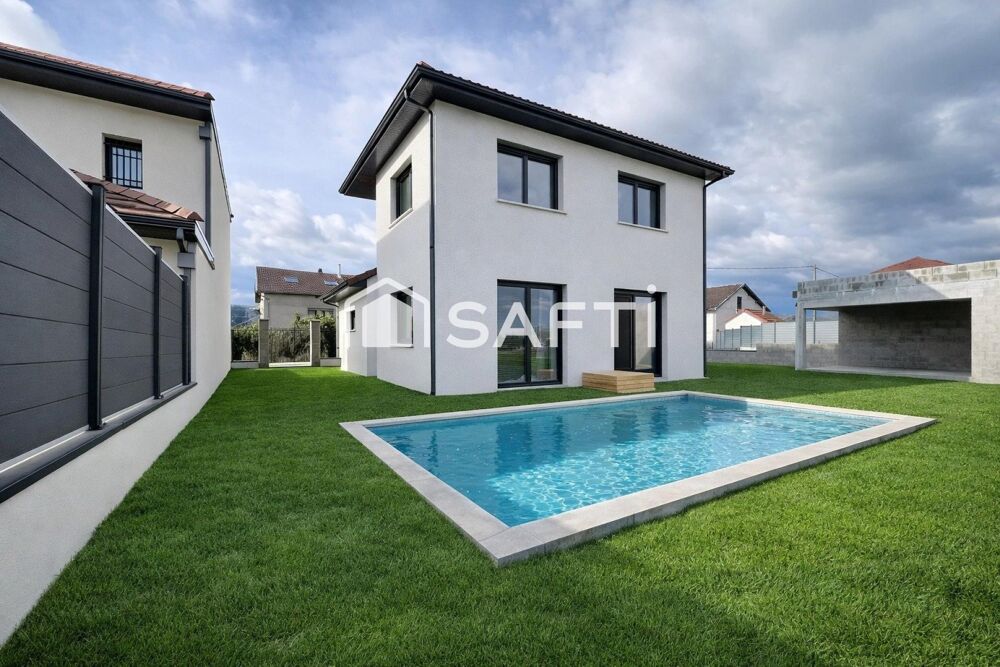 Villa neuve 117 m², piscine, 5 pièces, 4 chambres