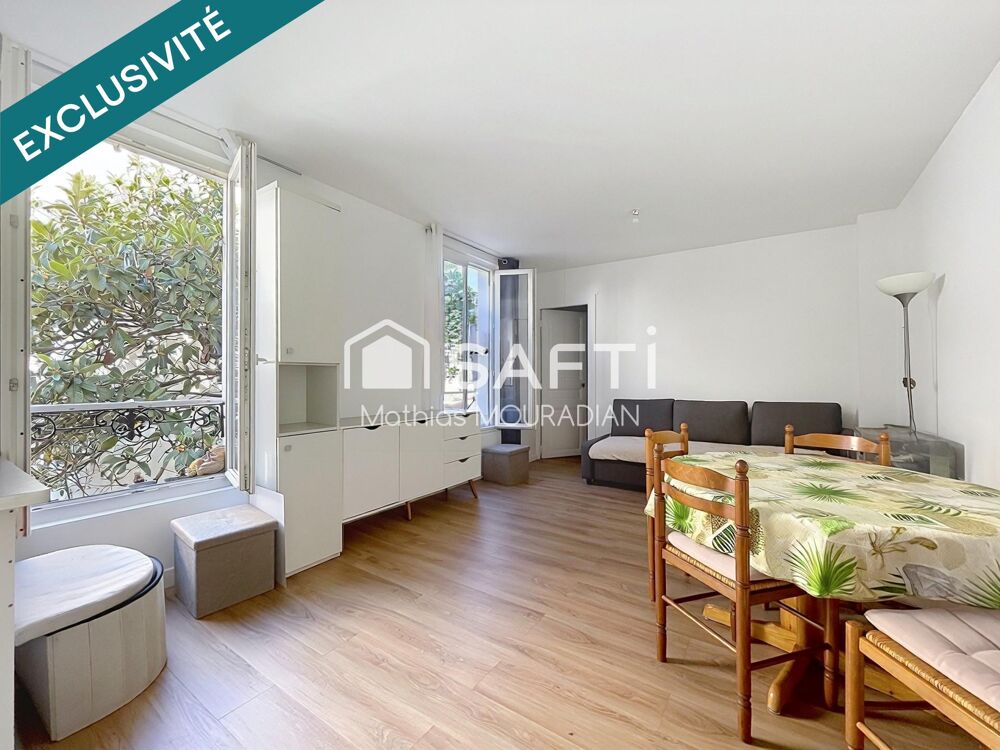 Vente Appartement 2 pièces lumineux au calme – Alfortville, à deux pas du RER D Alfortville