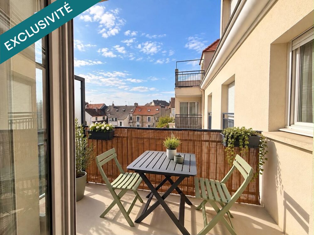 Appartement 63 m², Balcon, vue monument historique