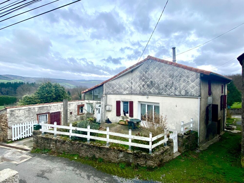 Maison de hameau avec jardin