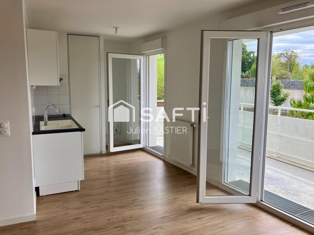 Vente Appartement Bruges – Tram E Ausone – T2 de 47m2 lumineux, balcon de 10m2, place de stationnement Bruges