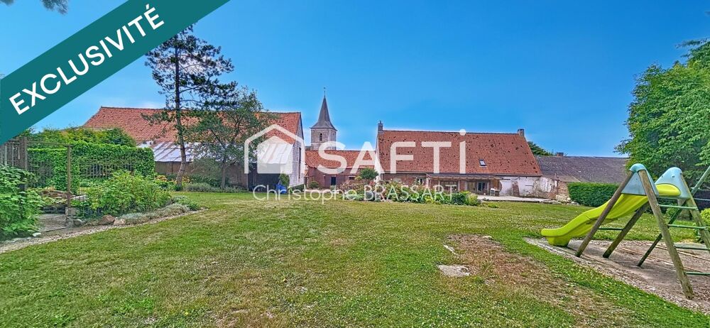 Vente Maison EXCLUSIVITÉ – CORPS DE FERME AVEC LONGÈRE DE 200 M², DÉPENDANCES ET 14 800 M² DE TERRAIN Tilloy-les-hermaville