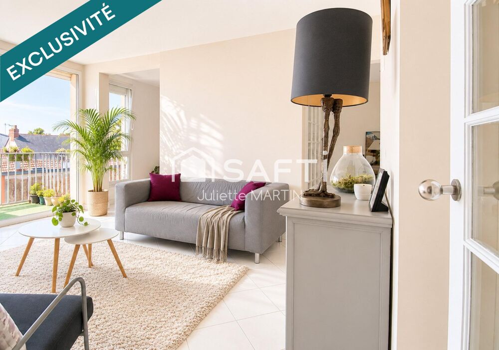Vente Appartement T3 - MAIRIE DE CHANTENAY,  AU CALME DANS UN CADRE VERDOYANT Nantes