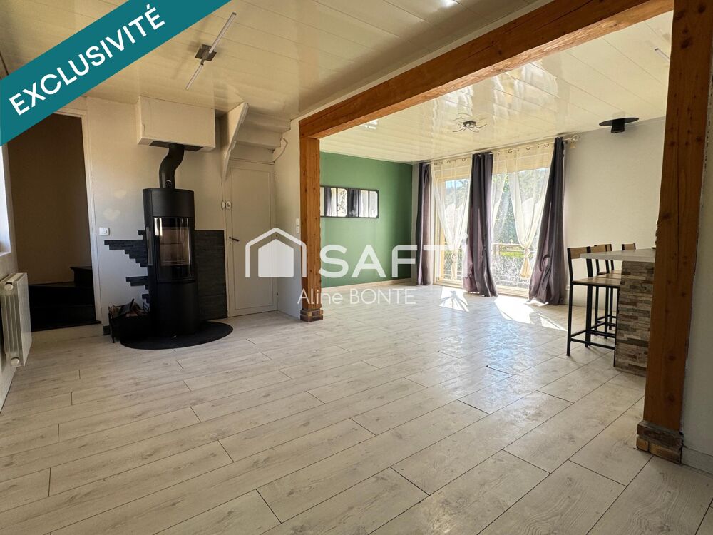 Maison sur sous-sol complet