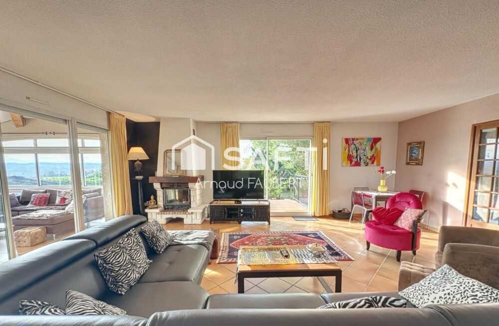 Vente Maison Villa T6 avec pool house face aux Pyrénées Carla-bayle