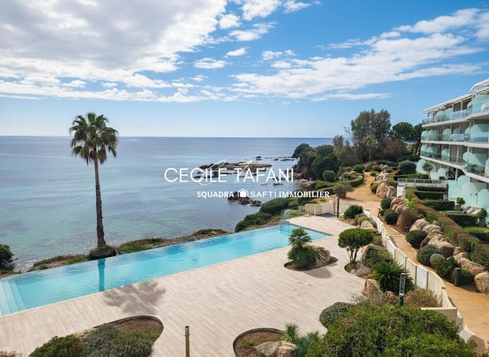 Superbe appartement de 70 m² avec vaste terrasse, vue mer, les pieds dans leau.
