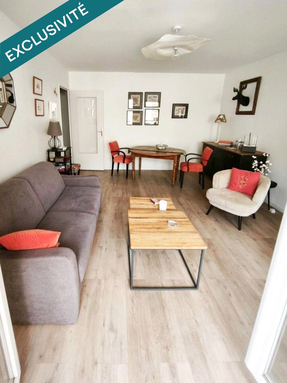 HAUTS-PAVÉS, Belle rénovation pour ce T3 avec ascenseur et box fermé !
