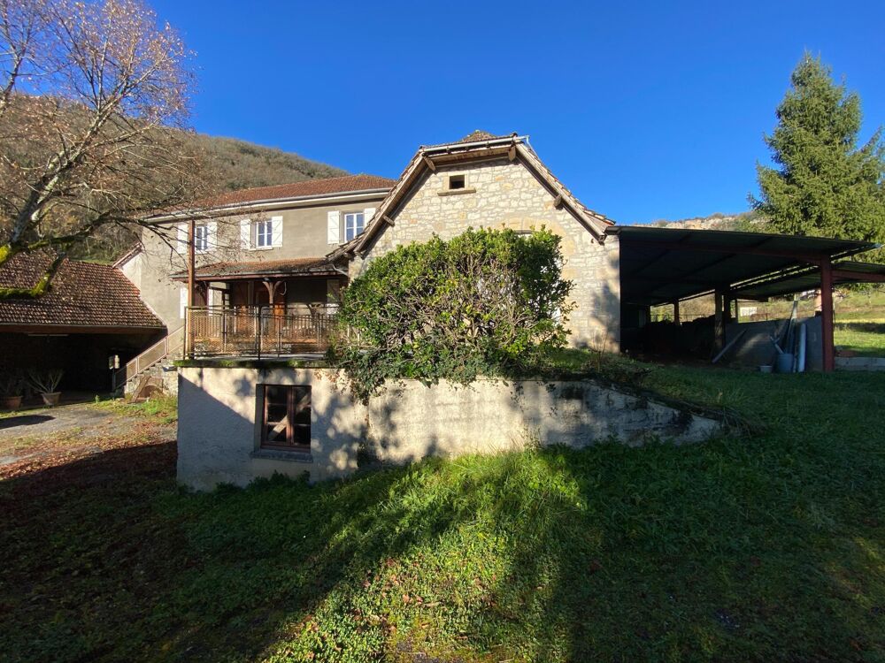 Vente Maison Voie verte offrant un fort potentiel pour le développement de nombreux projets touristiques, artisanaux ou agricoles. Larroque-toirac