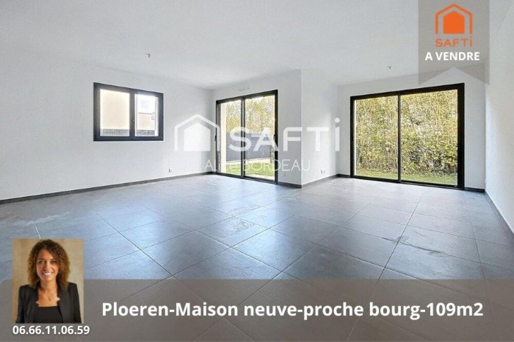 Proche du Golfe du Morbihan  Maison contemporaine de 2025, 4 chambres, vie de plain-pied