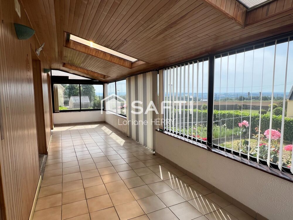 Vente Maison Maison familiale de 90 m² avec sous-sol complet, véranda et jardin arboré Dirinon
