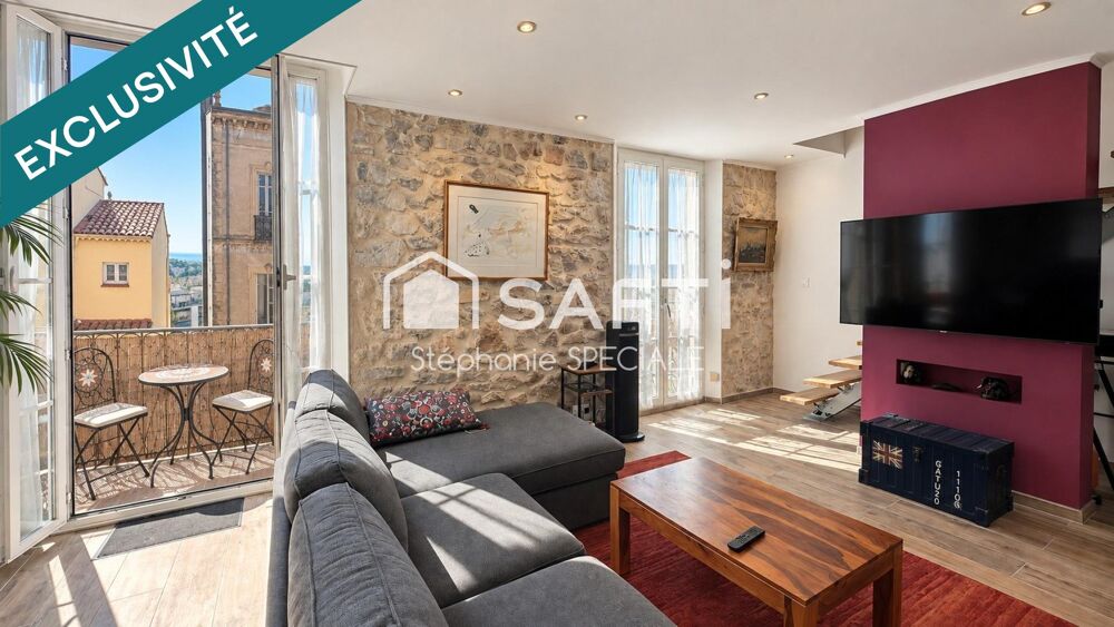 Vente Appartement LE CANNET – VIEUX CANNET | CHARME, CACHET & APERÇU MER Le cannet