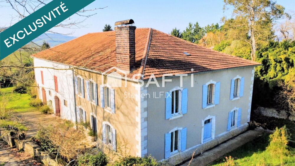 Vente Maison Maison de Maître de 295 m², 8 chambres, dépendances, terrain arboré de 6338 m² Behasque-lapiste