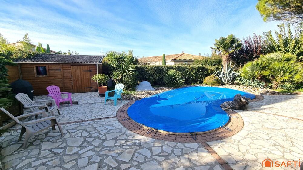 Vente Maison Plain-pied lumineux avec véranda et piscine – à 5 min de la mer Meschers-sur-gironde