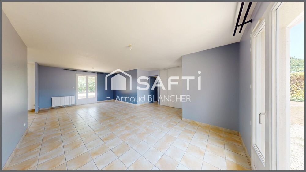 Vente Maison Pavillon plain-pied, quatre chambres, salle de bain, garage, jardin. Garat